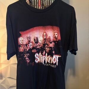 Slipknot Tour 2022 Black T-Shirt Size XL